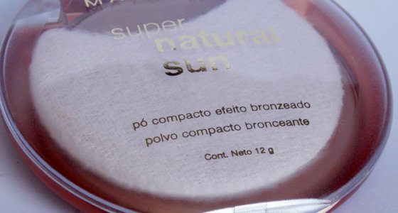 Pó Bronzeador SuperNatural Sun / Maybelline