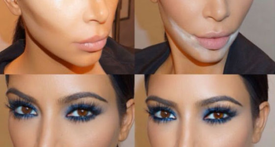 Contorno labial / aplicando batom | Técnica Kim Kardashian