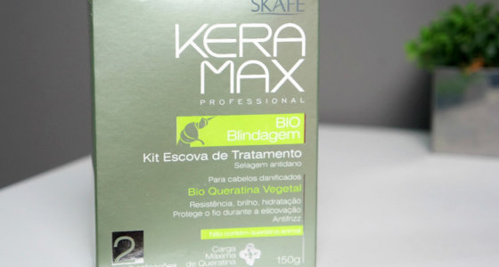 Testei: Escova de tratamento Bio blindagem Keramax